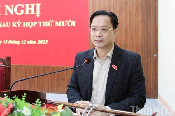 Bí thư Tỉnh uỷ Sơn La Hoàng Văn Nghiệm tiếp xúc cử tri tại phường Chiềng An